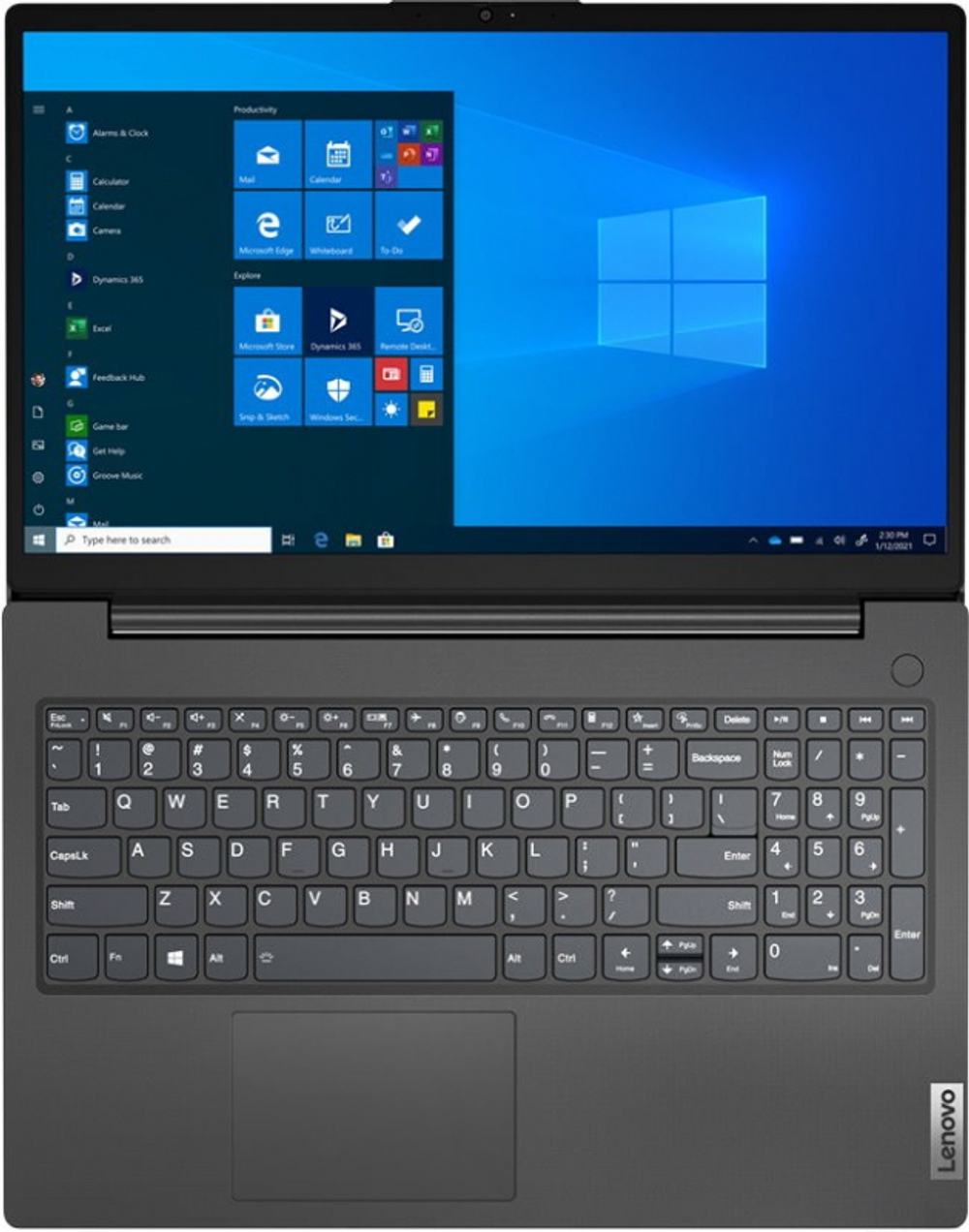 Ноутбук Lenovo V15 G2 ITL 15.6" FHD (1920x1080) TN 250N, i5-1135G7, 8GB DDR4 3200, 256GB SSD M.2, Intel Iris Xe, WiFi, BT, HD Cam, 38Wh, 65W USB-C, KB RU/ENG, Win 10 Pro POL, 1Y, 1.7kg 82KB000UPB
