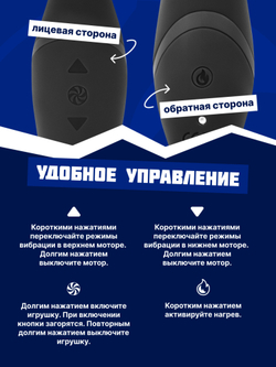 Нагревающийся Вонд Heating Wand Black