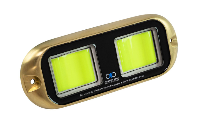 Подводный огонь B60B зелёный, 60w, АкваИДЕЯ / AquaIDEA