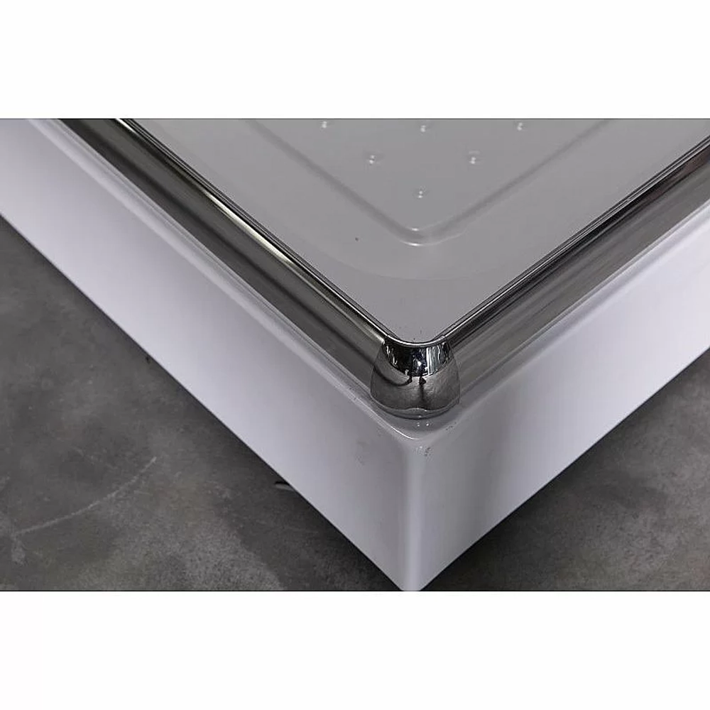 Душевой уголок Esbano ESR-8190 ESUGR8190 100х80 стекло прозрачное/профиль хром