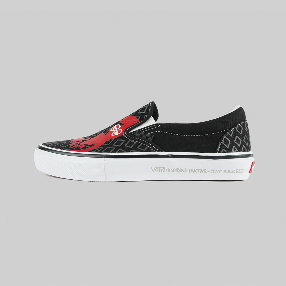 Кеды Vans Slip-On Krooked By Natas For Ray - купить в магазине Dice с бесплатной доставкой по России