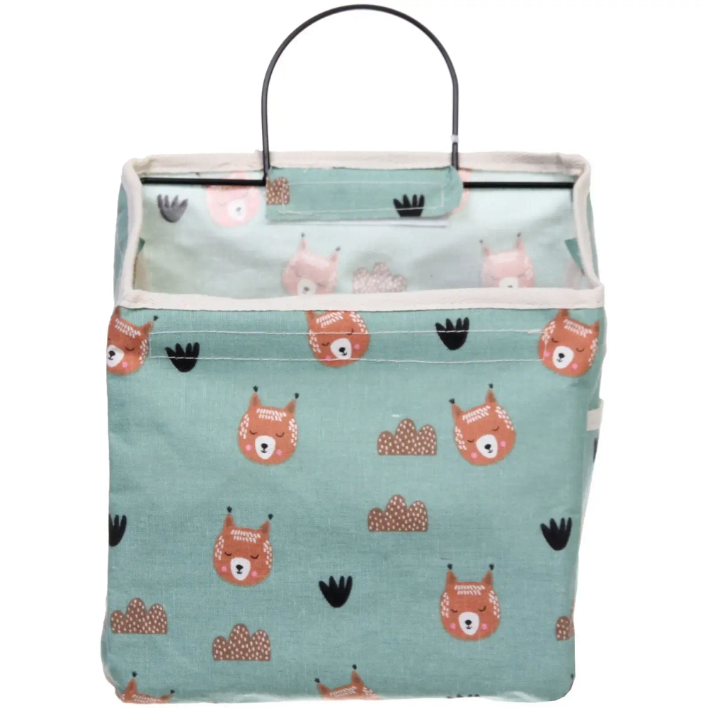 Карман настенный подвесной «ФРАТТИ БУМ», принт белочка, 33*23*11см (лейбл Селфи)