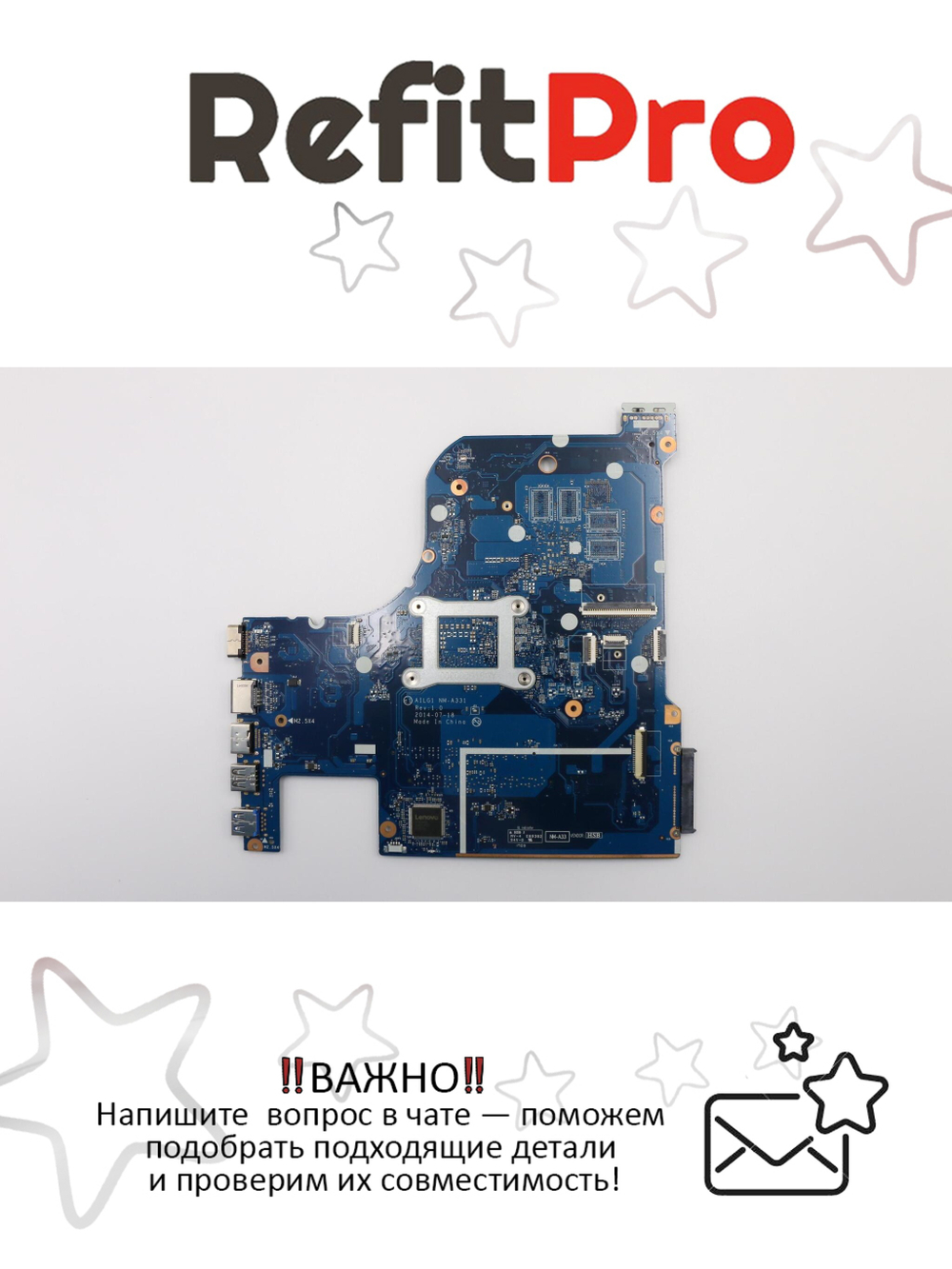 Материнская плата для ноутбука Lenovo G70-80 Laptop NOK Intel Core i3 5005U GeForce 920M 2G (5B20K83949), оригинал