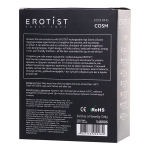 Черное эрекционное виброкольцо 2,7см Erotist Toys Cock Ring Cosm