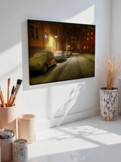 Картина на стену 40 X 50 Зимний двор