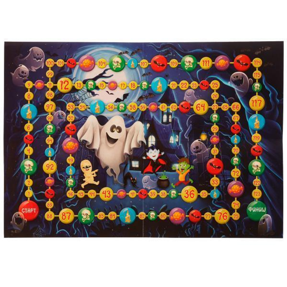 Игра-ходилка "Дом привидений" блистер 4680107992123 (Умные игры)