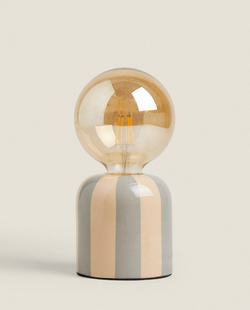Zara Home Настольная лампа, цвет синий, 26 см