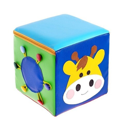 Кубик дидактический Коровка, 20*20 см