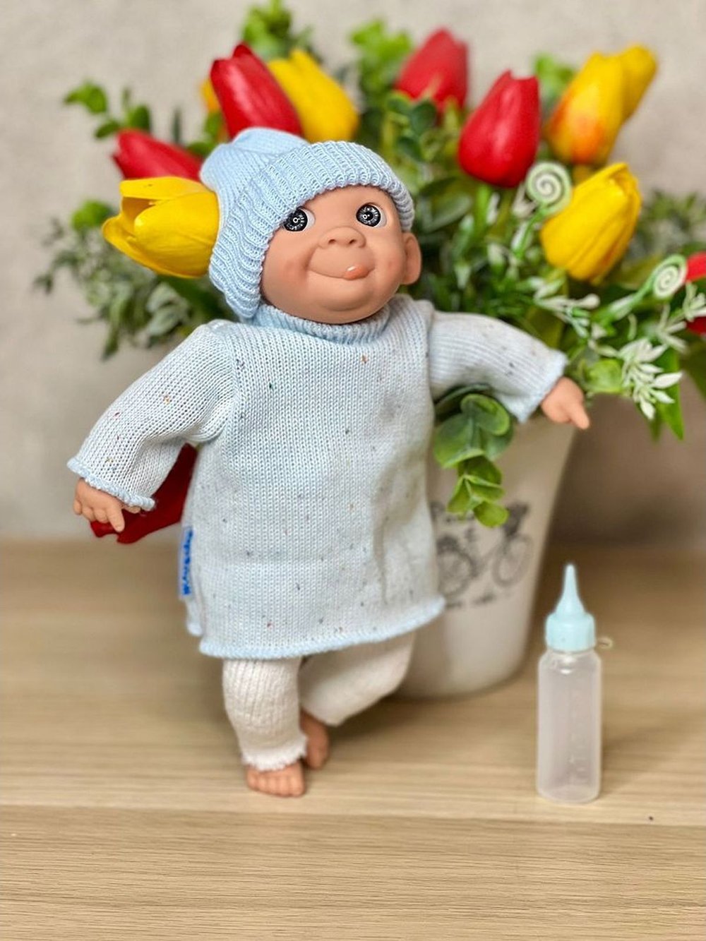 Кукла LAMAGIK мягконабивная  23см Caritas (303U5)