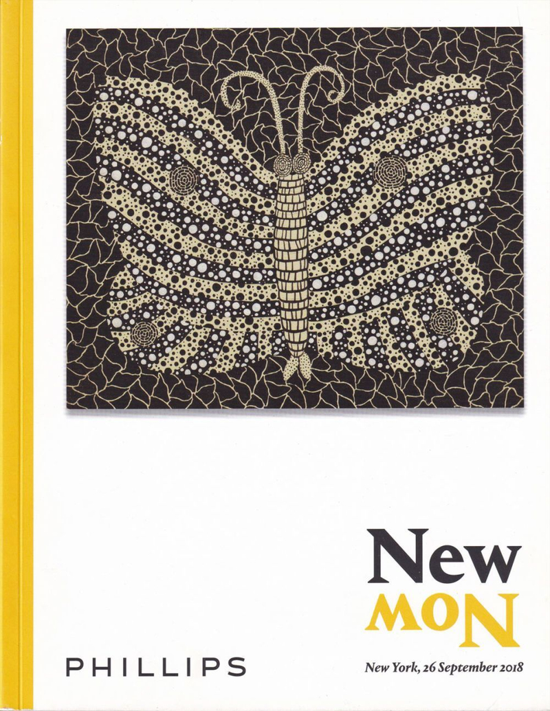Мини-каталог аукциона Phillips, Нью-Йорк, New Now. Современное искусство: аукцион от 26 сентября 2018 года