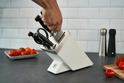 Zwilling Набор из 4 четырех звездных ножей в блоке + ножницы