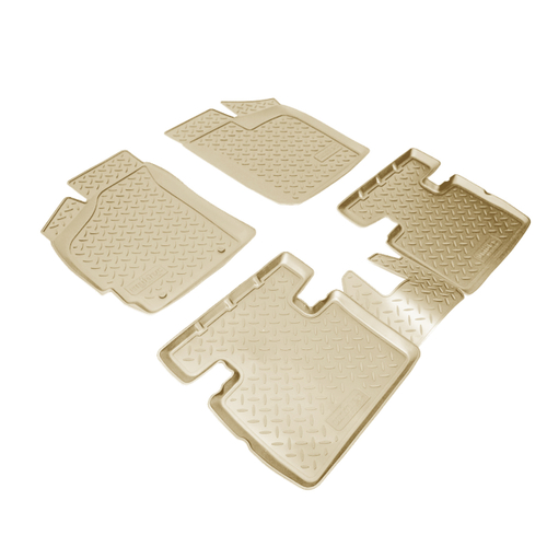 Ковры в салон Norplast/Unidec для Lifan Smily (2011-)Полиуретан,Бежевый, арт.NPL-Po-51-60-B