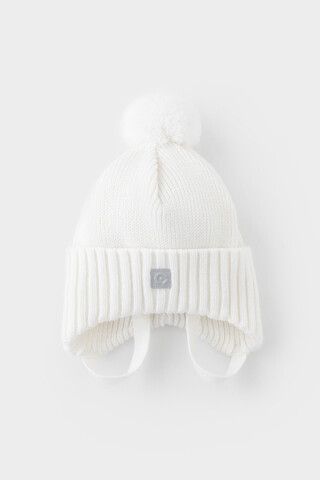 шапка  для девочки  КВ 20401/ш/белый