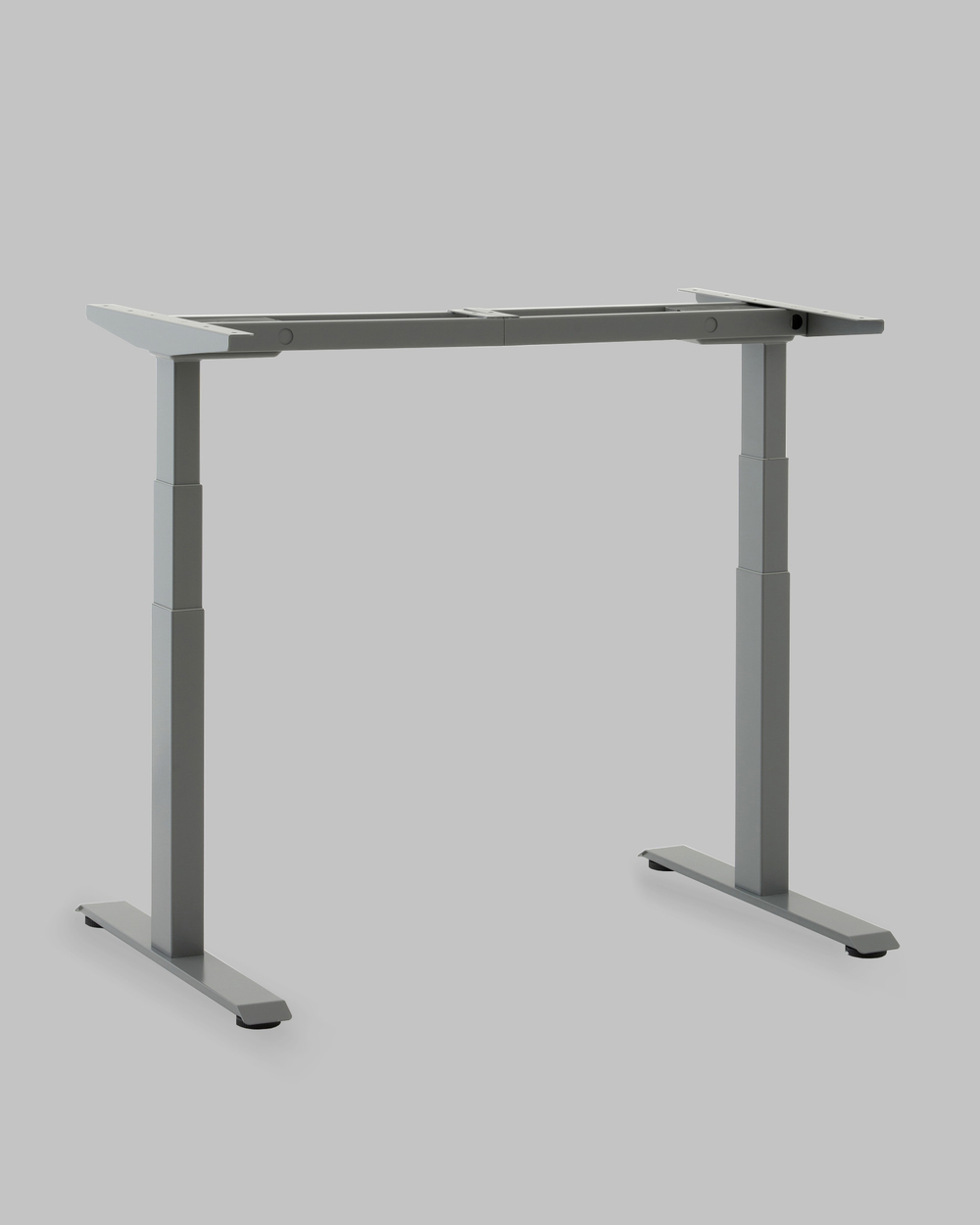 Подстолье для стола с электроприводом и регулировкой высоты, 2 мотора, память 4 уровня высоты, серый