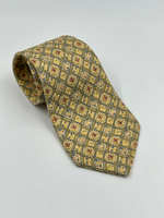 Галстук жёлтый Hermes