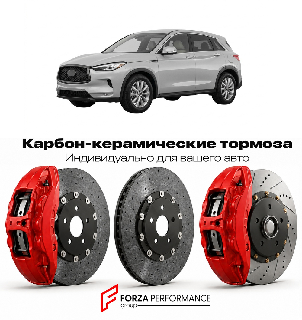 Карбон-керамическая тормозная система для Infiniti QX50 I J50 2013-2017 Инфинити