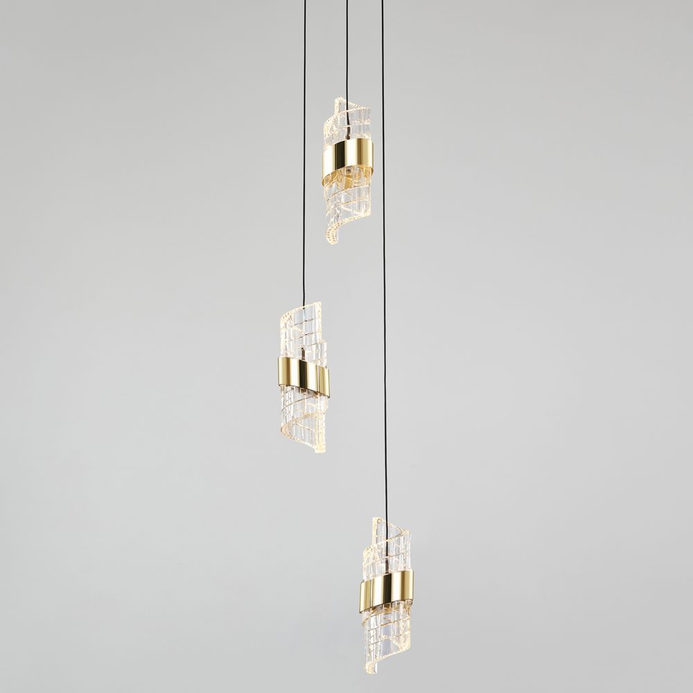 Подвесной светильник MD23001022-3A gold