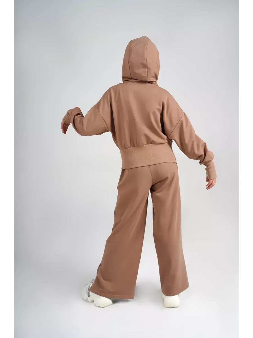 Костюм с брюками палаццо