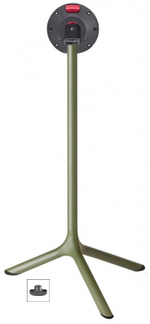 Стол ламинированный барный складной Scab Design Tripe Folding, оливковый, черный мрамор Сахара