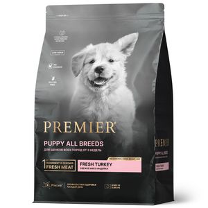 Сухой корм Premier Dog Turkey Puppy для щенков из свежего мяса индейки