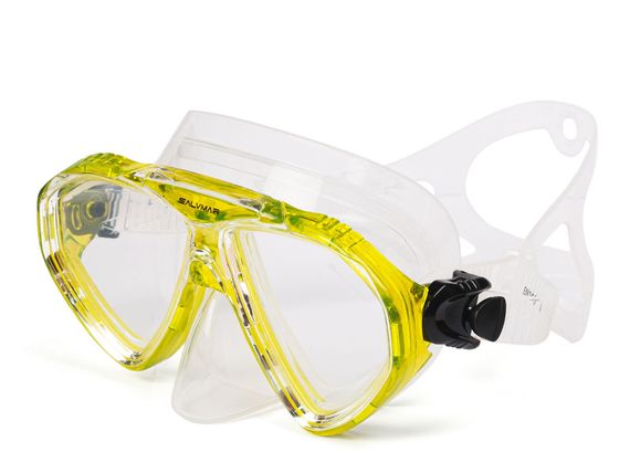 Маска Salvimar Francy Pro желтая