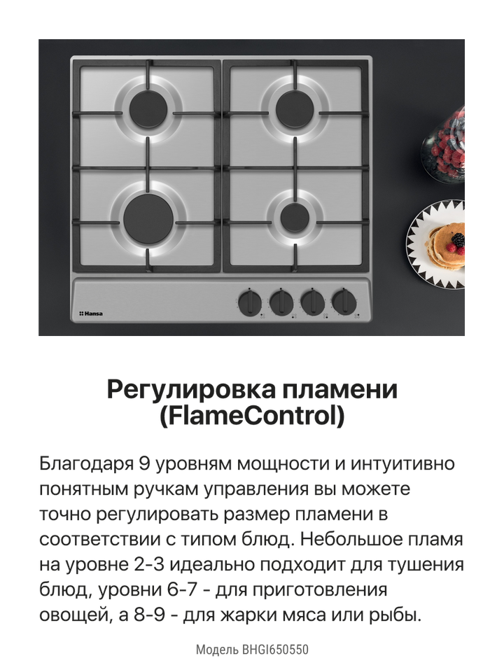 Газовая панель Hansa BHGI650550