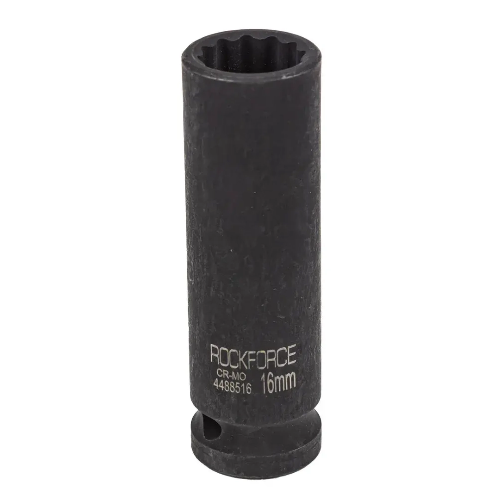 Головка ударная глубокая 16мм (12гр.), 1/2'' RockForce RF-4488516