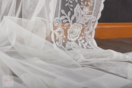 XL-Тюль Лилу-Т французская сетка грек (экрю)