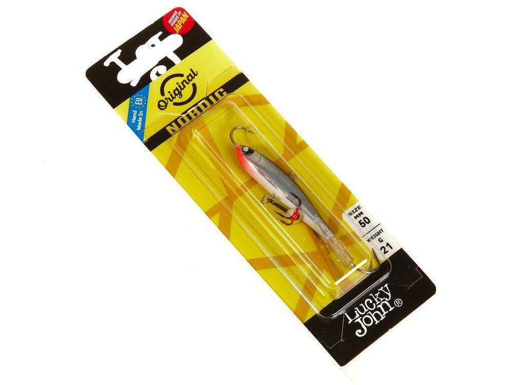 Балансир LUCKY JOHN Nordic 5 (+тройник), 50 мм, цвет 13H