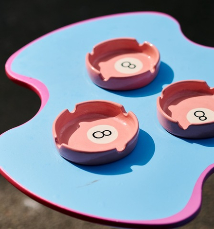 Керамическая пепельница