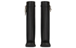 Givenchy Shark Lock Leather Knee high Boots Women"s Black