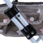 Коляска для кукол лежачая 26*48*52 см. пакет 918-11