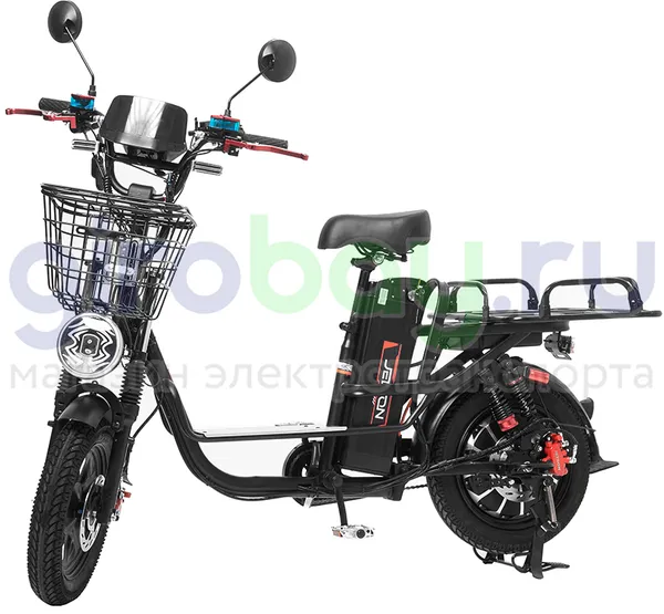 Электровелосипед Jetson Monster Pro Black 1200W (60V/30Ah) двойные амортизаторы фото №4