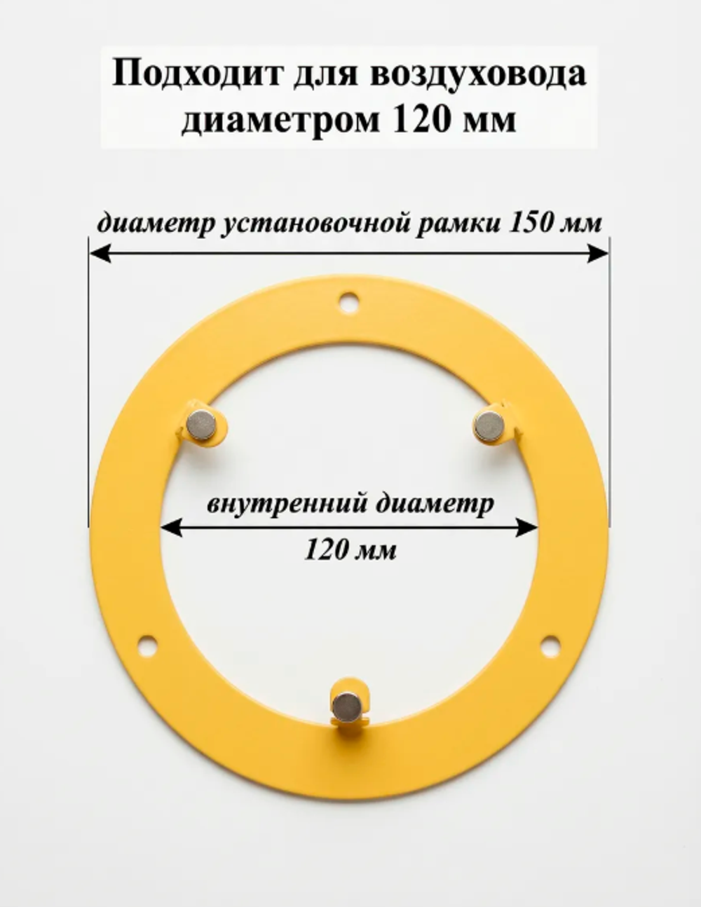 Вентиляционная Решетка РДК 120 Манго