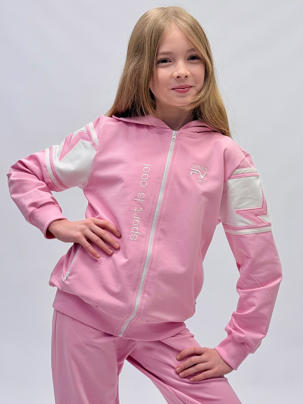 Костюм спортивный для девочки 7-12 лет Fleur de Vie