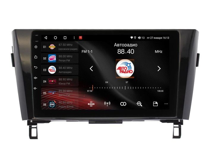 Магнитола для Nissan X-Trail T32, Qashqai J11 2014-2022 (маленькая рамка) - Vaycar VA51-0665 на Android 13, 4G SIM-слот