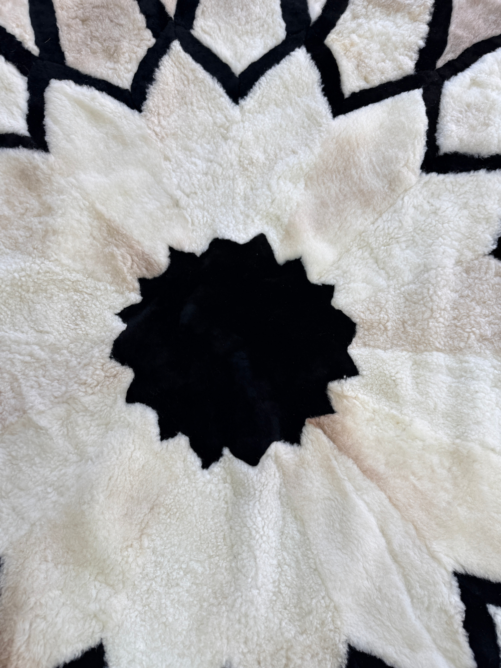 Ковер шкура натуральная овчина меховой