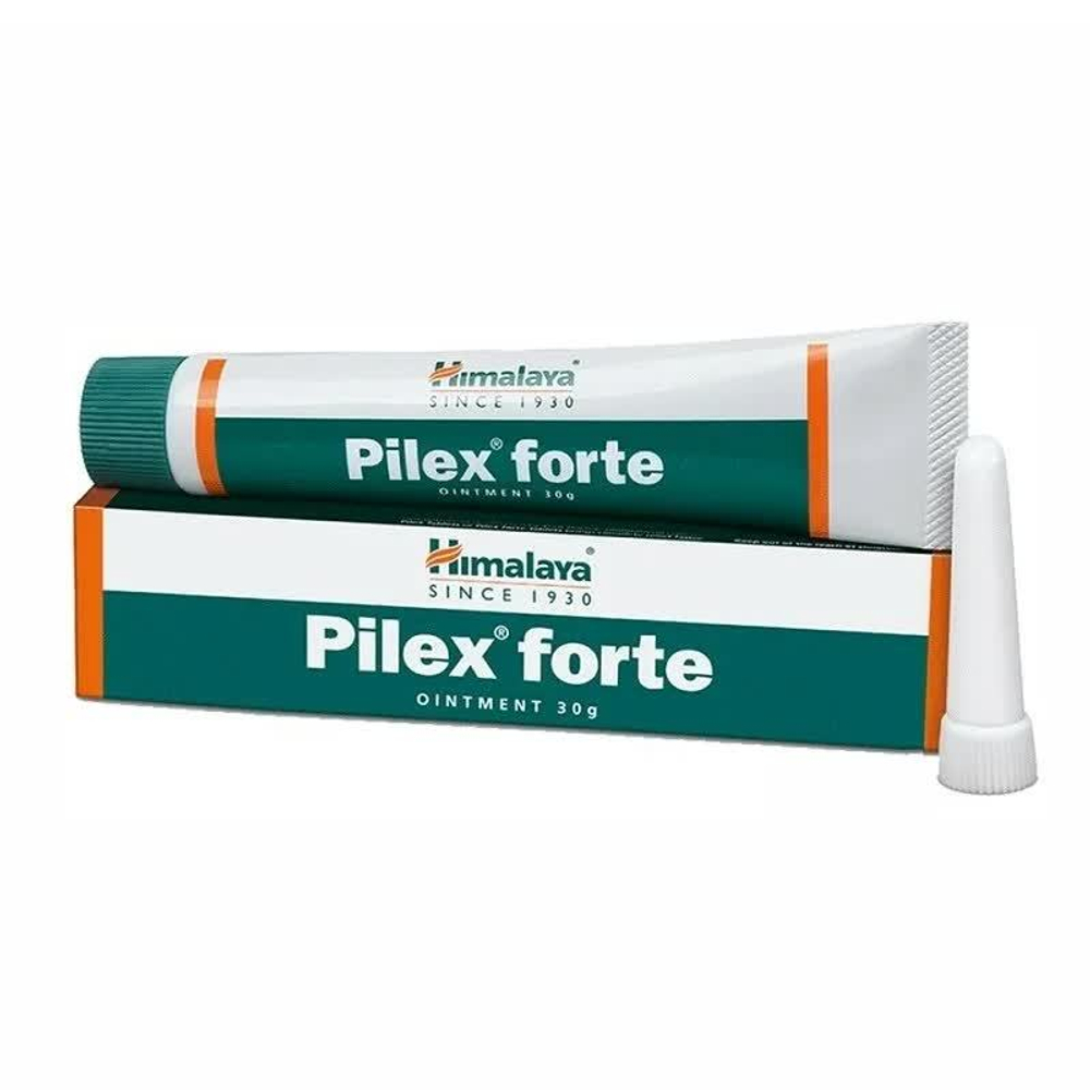 Мазь Himalaya Pilex Forte Пайлекс форте для лечения варикоза и геморроя 30 г