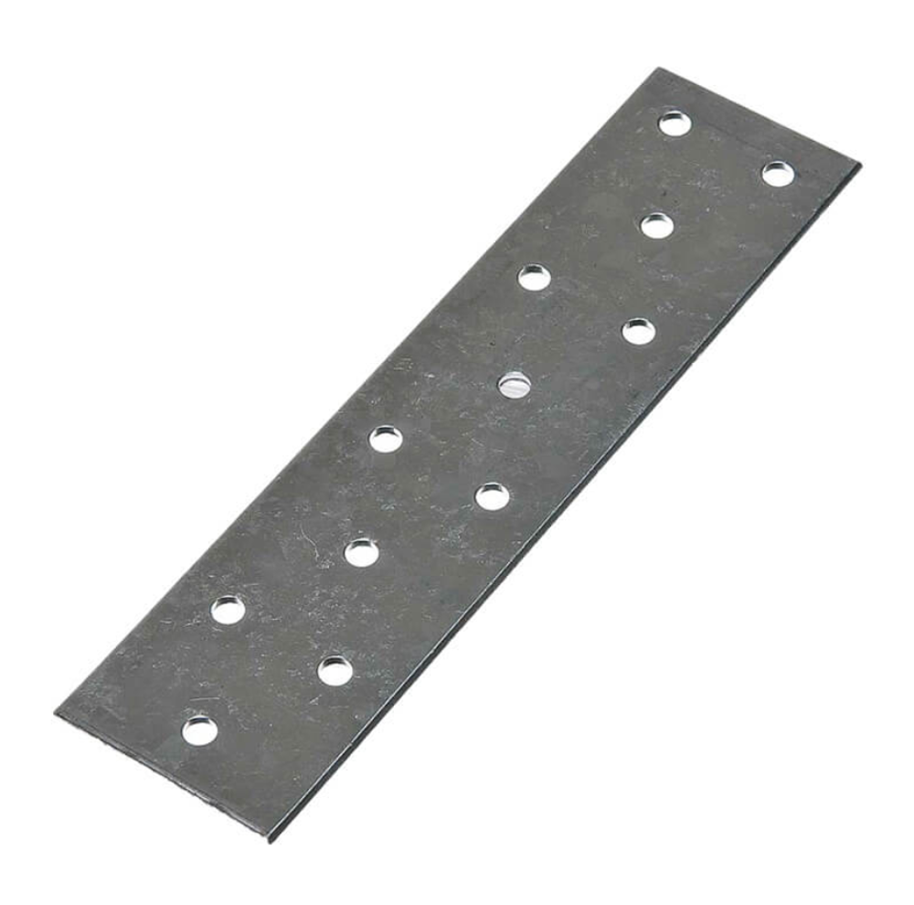 Пластина крепежная 200х40х2 мм, оцинкованная