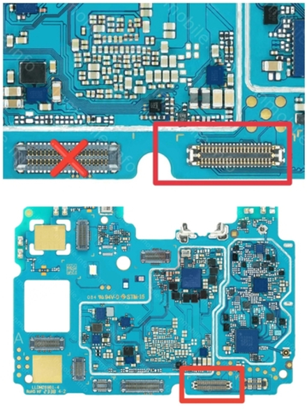 Samsung Galaxy A05S (SM-A057F) - FPC коннектор зарядки (на плату)