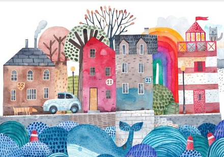 Акварельный порт