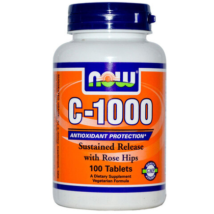 NOW Vitamin C-1000 Rh Sr (100 табл.) [M]