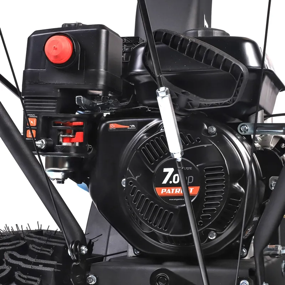 PATRIOT PS 707 E бензиновый снегоуборщик 7 л.с, ковш 71 см, выброс 10 м, 6 вперед/2 назад 426109727