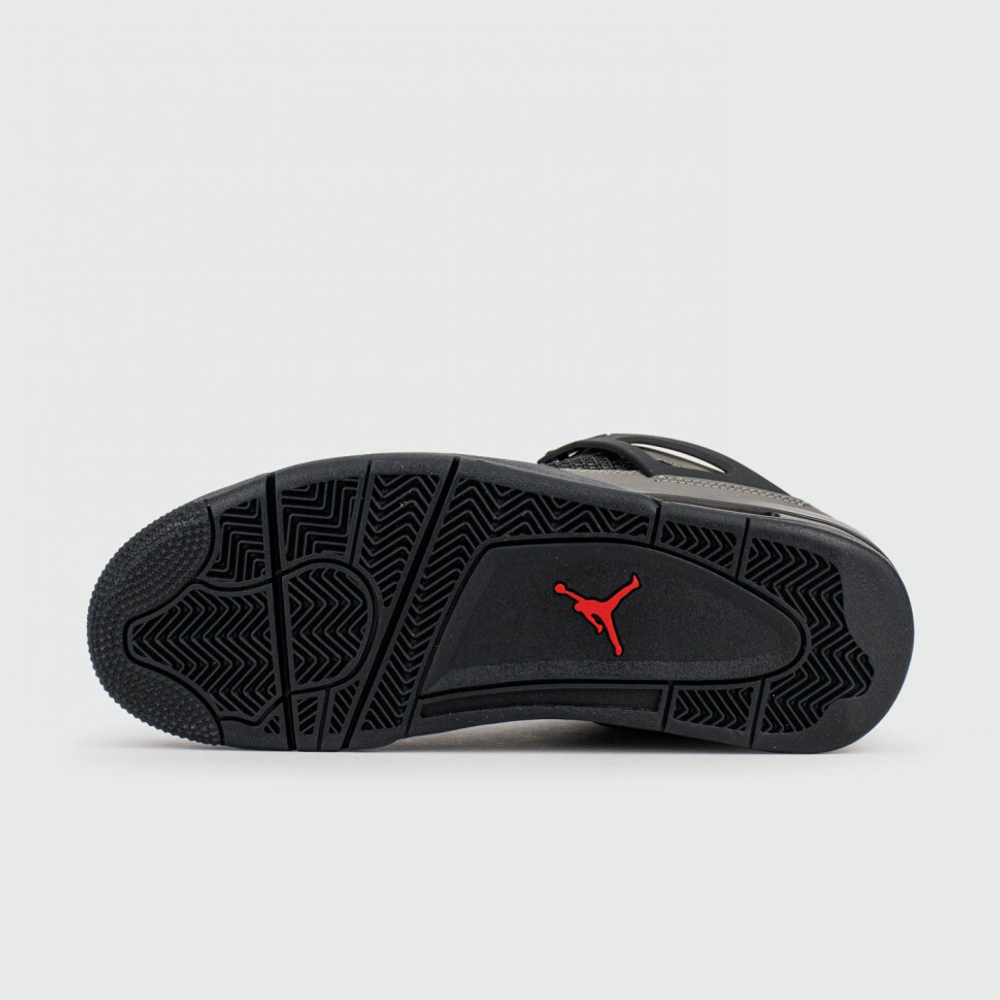 кроссовки Air Jordan 4 Grey / Black Cactus Jack