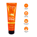 Лубрикант с эффектом вибрации Orgie Lube Tube Vibe Medium Pina Colada, 100 мл