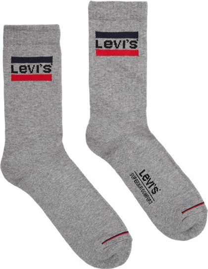 Носки ( набор 2 шт. ) LEVI'S Regular Cut Sprtwr Logo 2P