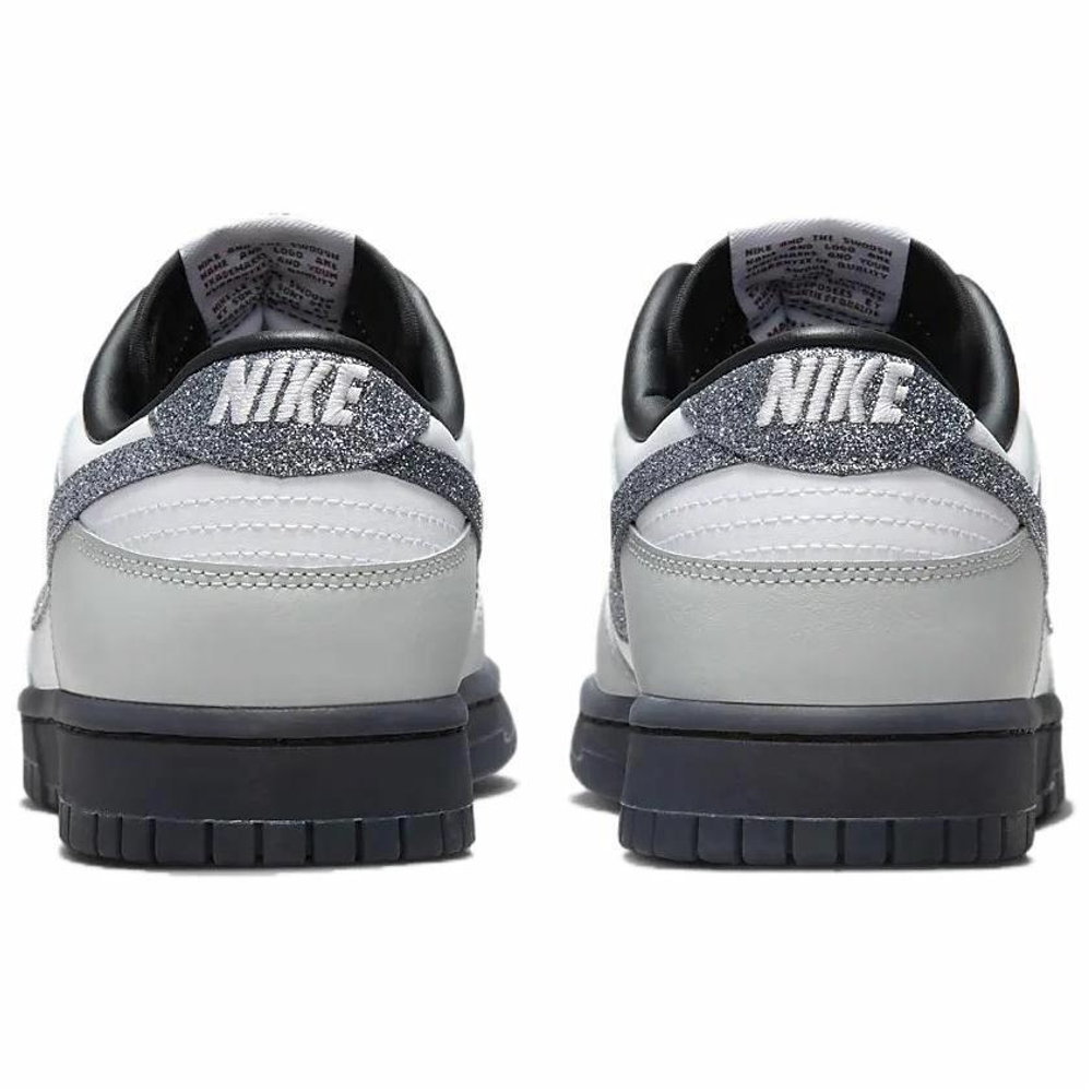 Кроссовки Nike Dunk Low Glitter Swoosh (Женская размерная сетка)