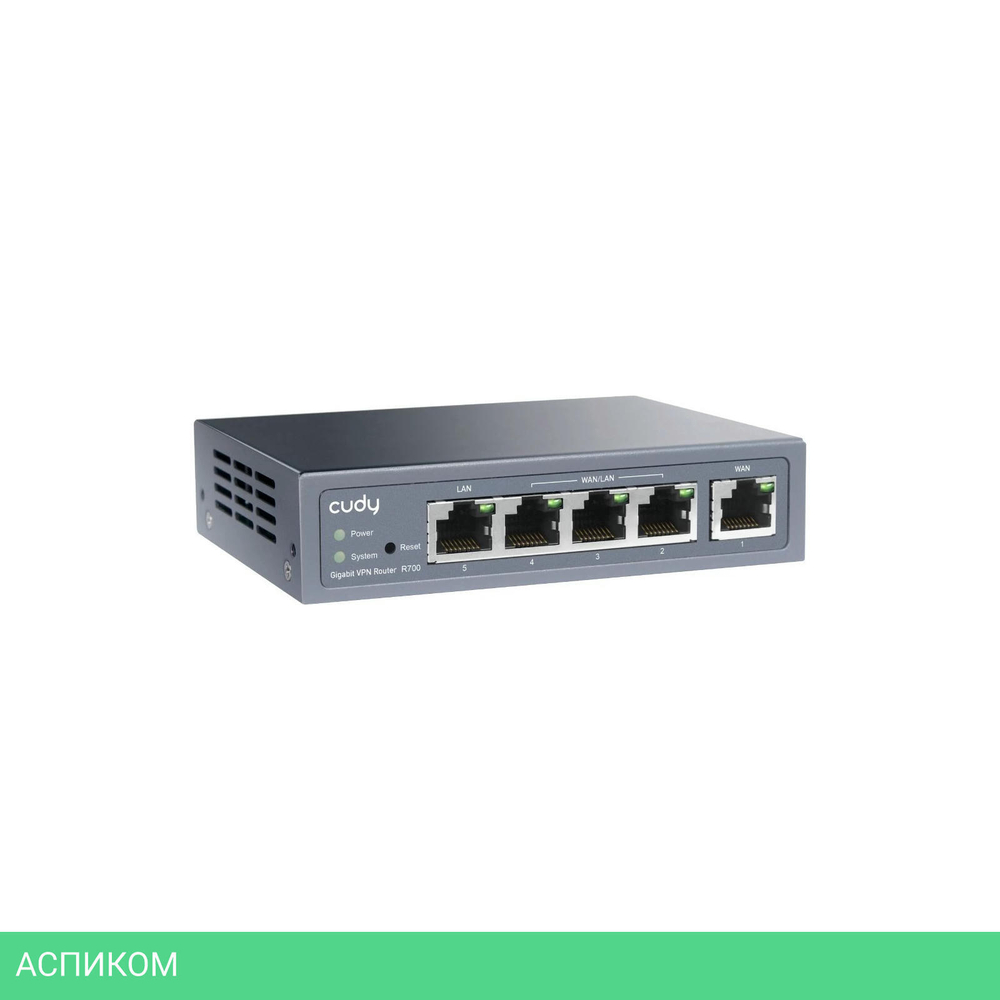 Роутер Cudy R700 черный
