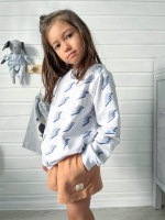 Шорты Mjölk Baby Blue/Camel, сет 2 шт.