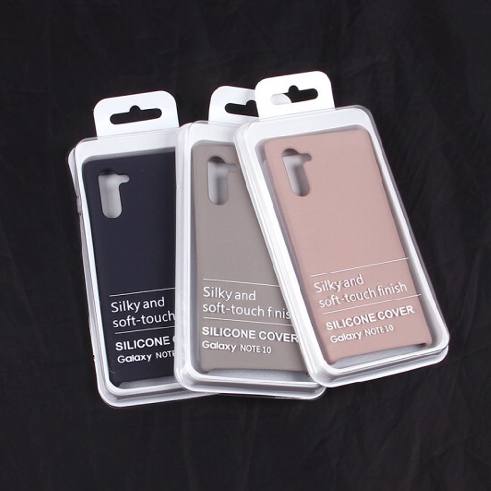 Панель Soft Touch для Samsung Galaxy Note 10, 007002 Серый